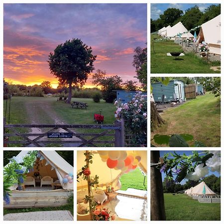 Hopgarden Glamping - Luxury 6M Bell Tent Wadhurst Exteriér fotografie