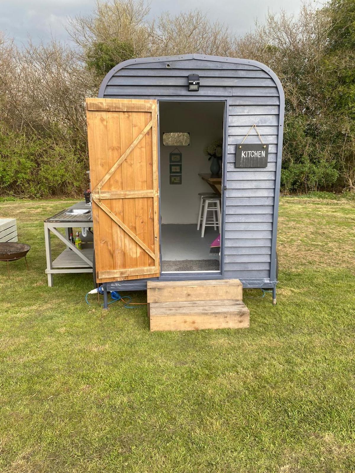 Hopgarden Glamping - Luxury 6M Bell Tent Wadhurst Exteriér fotografie