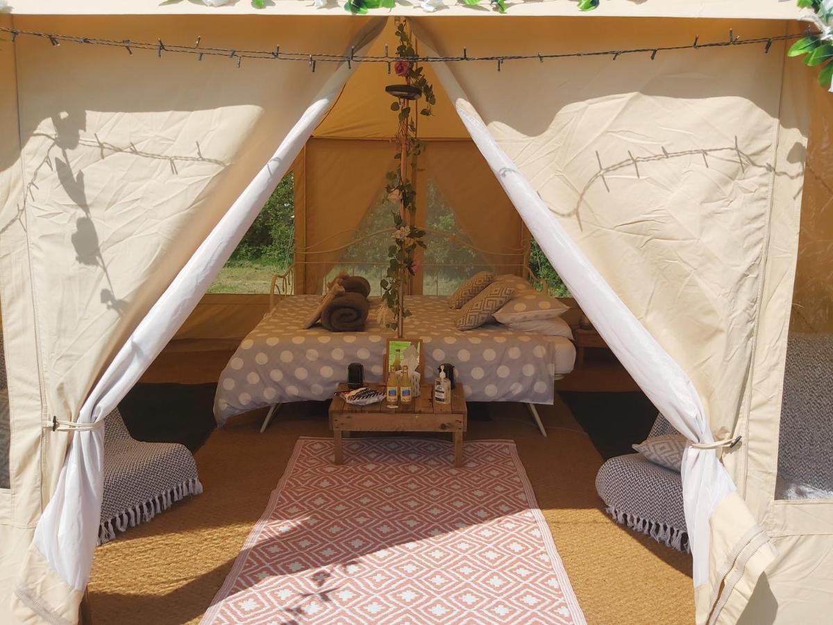 Hopgarden Glamping - Luxury 6M Bell Tent Wadhurst Exteriér fotografie