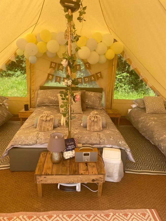 Hopgarden Glamping - Luxury 6M Bell Tent Wadhurst Exteriér fotografie