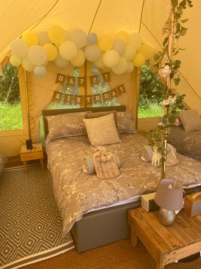 Hopgarden Glamping - Luxury 6M Bell Tent Wadhurst Exteriér fotografie