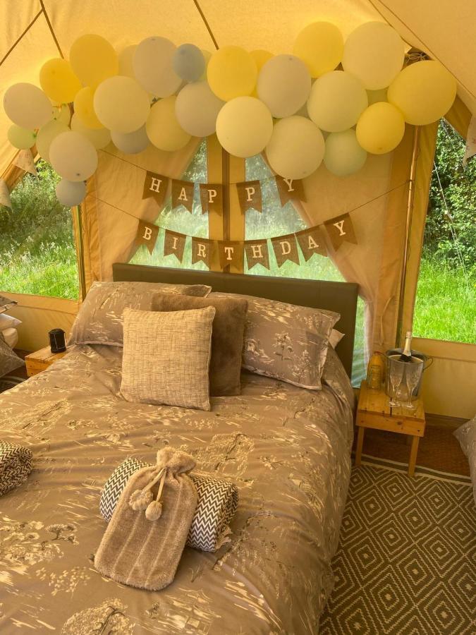 Hopgarden Glamping - Luxury 6M Bell Tent Wadhurst Exteriér fotografie