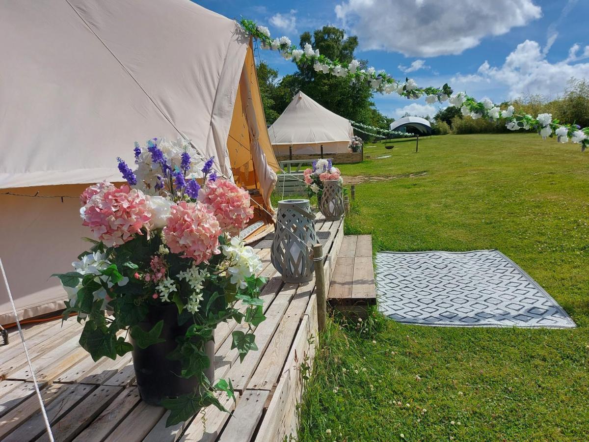 Hopgarden Glamping - Luxury 6M Bell Tent Wadhurst Exteriér fotografie