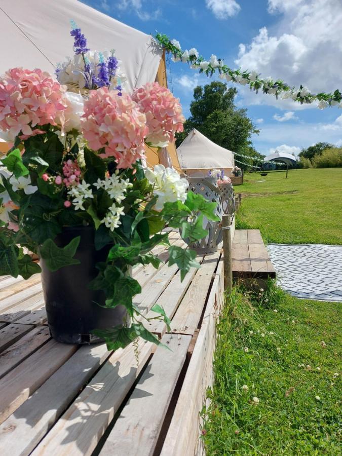 Hopgarden Glamping - Luxury 6M Bell Tent Wadhurst Exteriér fotografie