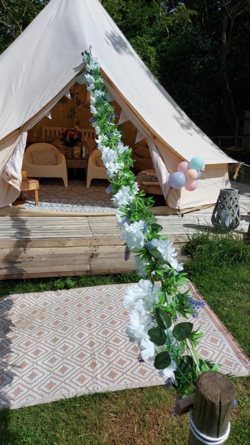 Hopgarden Glamping - Luxury 6M Bell Tent Wadhurst Exteriér fotografie
