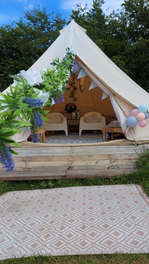 Hopgarden Glamping - Luxury 6M Bell Tent Wadhurst Exteriér fotografie