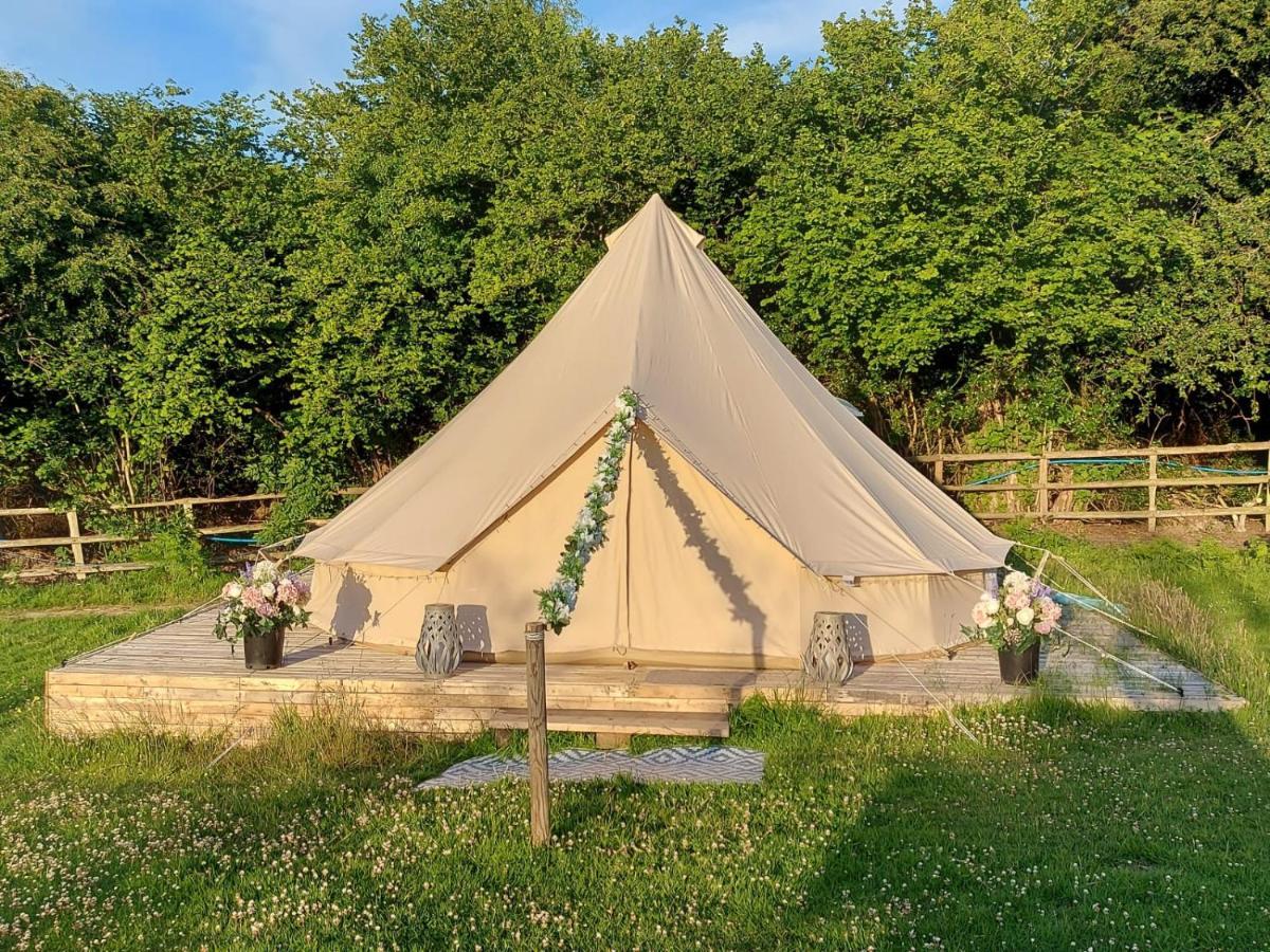 Hopgarden Glamping - Luxury 6M Bell Tent Wadhurst Exteriér fotografie