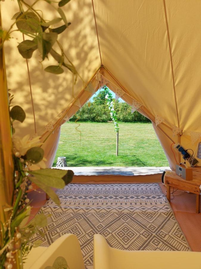 Hopgarden Glamping - Luxury 6M Bell Tent Wadhurst Exteriér fotografie
