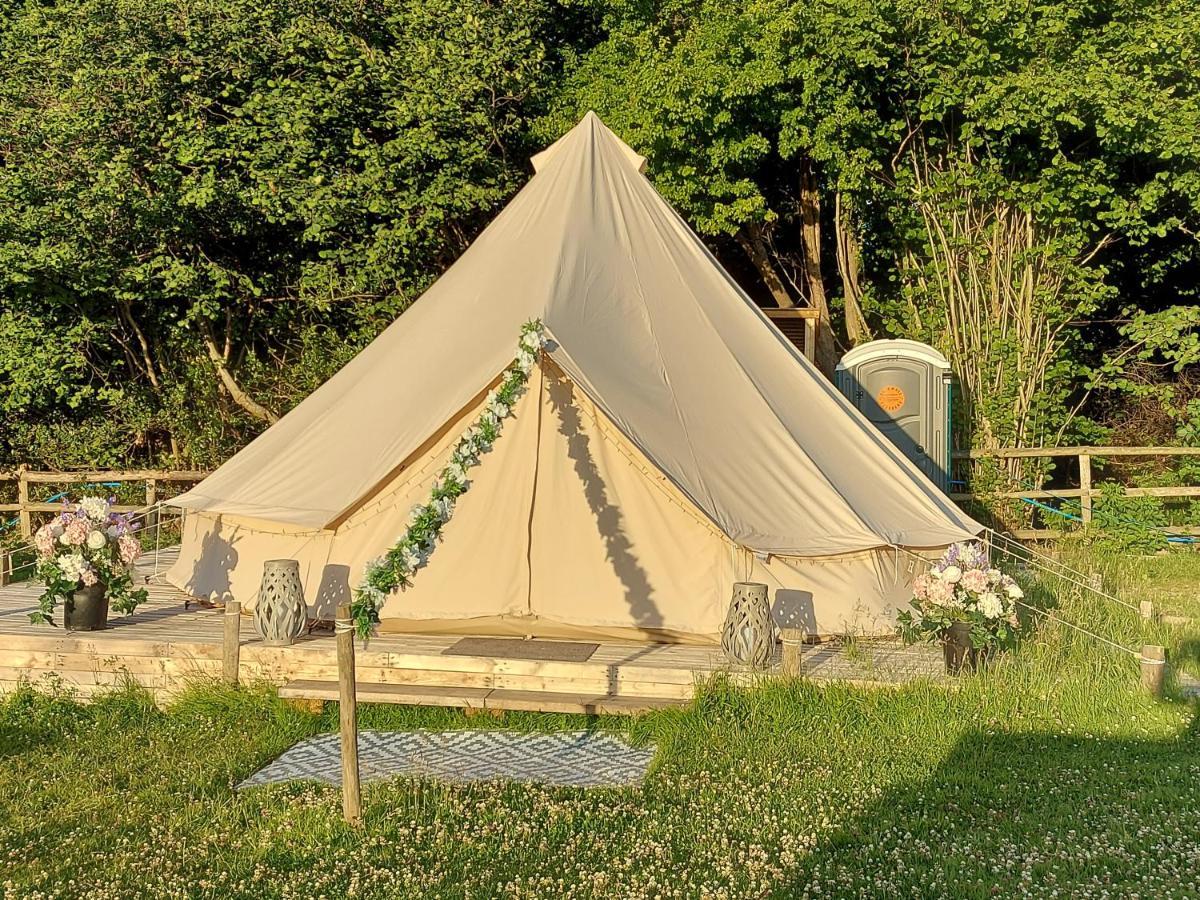 Hopgarden Glamping - Luxury 6M Bell Tent Wadhurst Exteriér fotografie