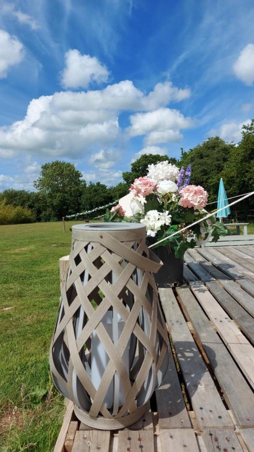 Hopgarden Glamping - Luxury 6M Bell Tent Wadhurst Exteriér fotografie