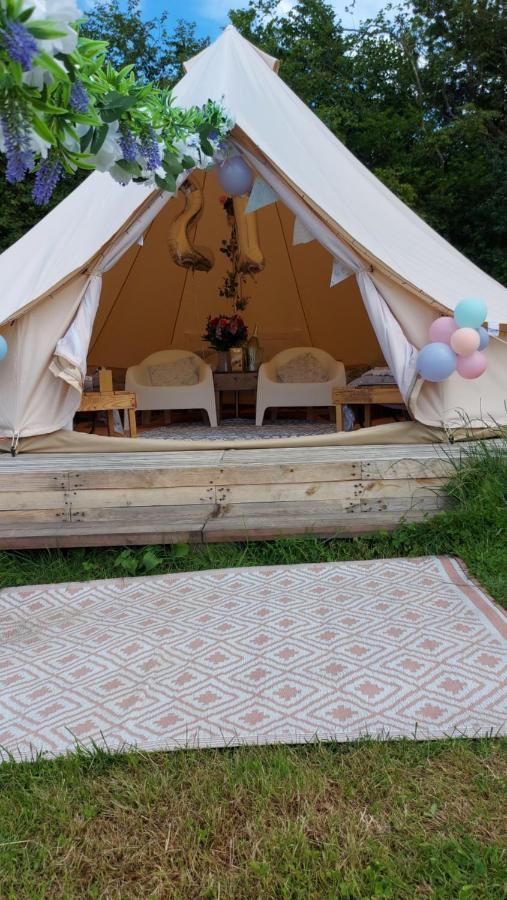 Hopgarden Glamping - Luxury 6M Bell Tent Wadhurst Exteriér fotografie