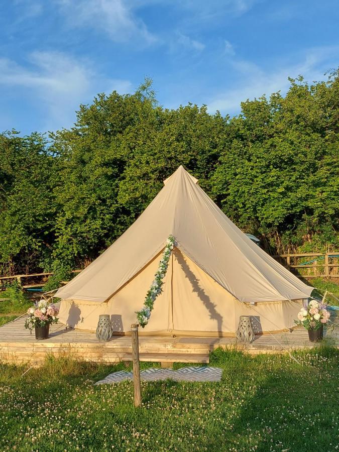 Hopgarden Glamping - Luxury 6M Bell Tent Wadhurst Exteriér fotografie