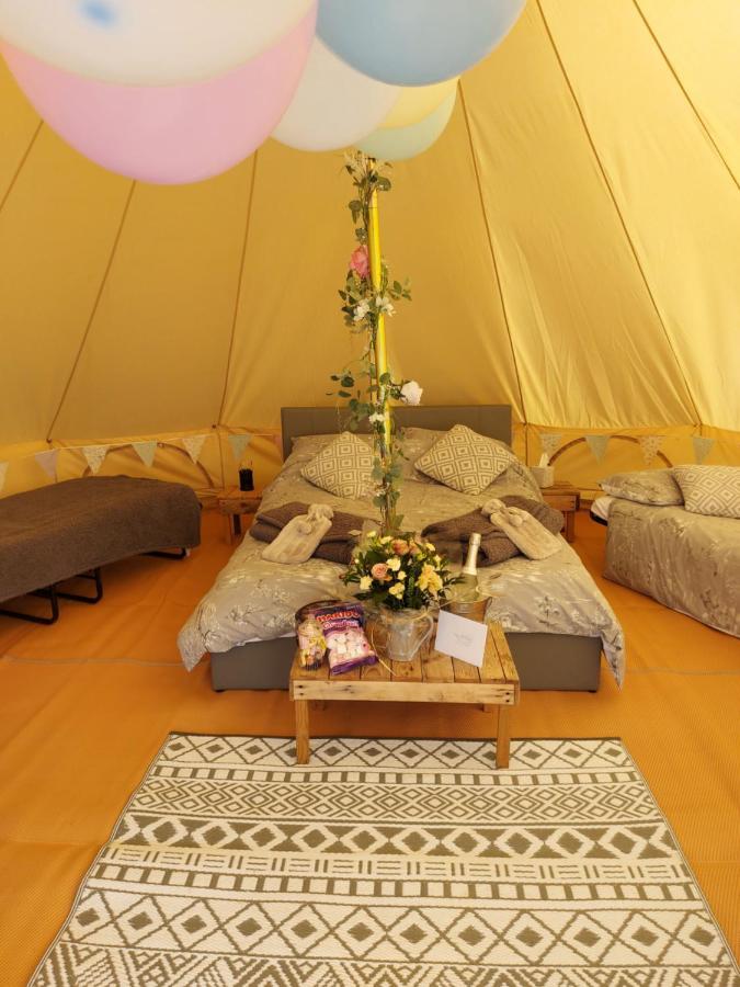 Hopgarden Glamping - Luxury 6M Bell Tent Wadhurst Exteriér fotografie