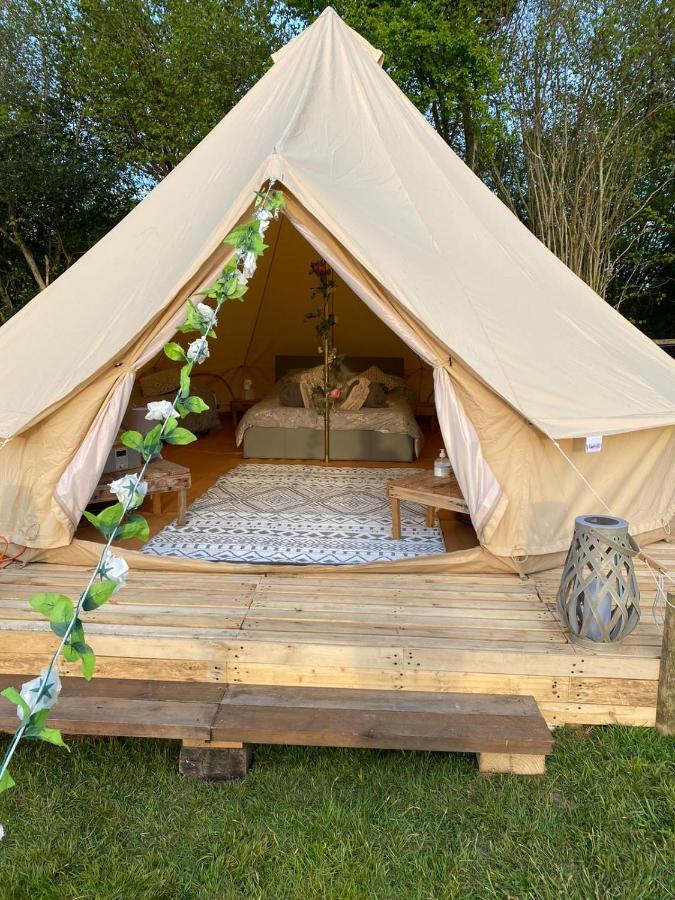 Hopgarden Glamping - Luxury 6M Bell Tent Wadhurst Exteriér fotografie