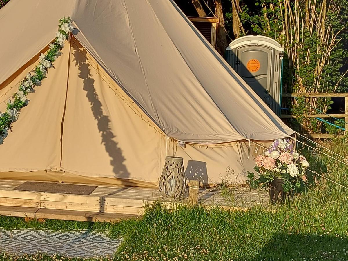 Hopgarden Glamping - Luxury 6M Bell Tent Wadhurst Exteriér fotografie