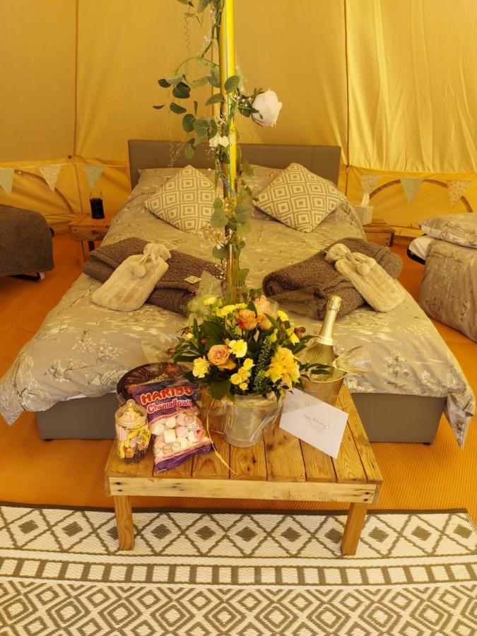 Hopgarden Glamping - Luxury 6M Bell Tent Wadhurst Exteriér fotografie